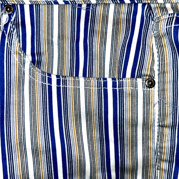 2 PAIRS NEEDLE & CLOTH STRIPED JEANS - Picture 4 of 11